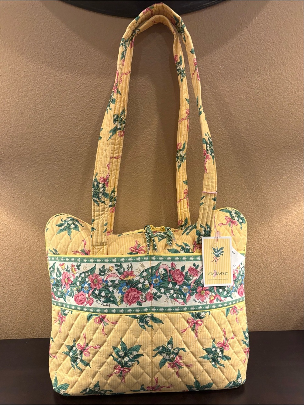 VERA BRADLEY Rare Vintage Hope Quilted Bag